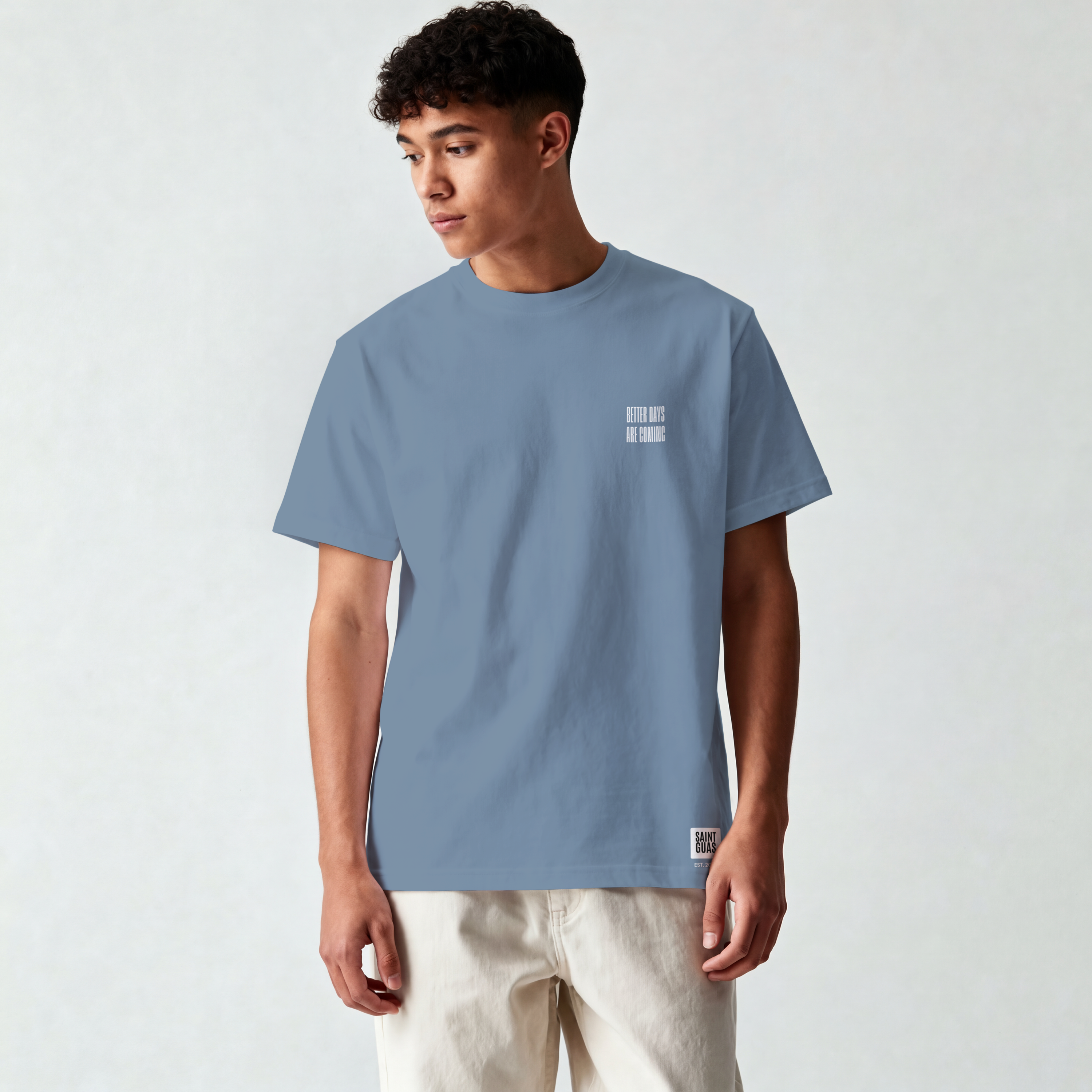 Saint Guas Statement Capsule – Better Days Are Coming Premium Oversize T-Shirt