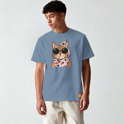 Saint Guas Mood Pet Capsule – Cool Cat Premium Oversize T-Shirt