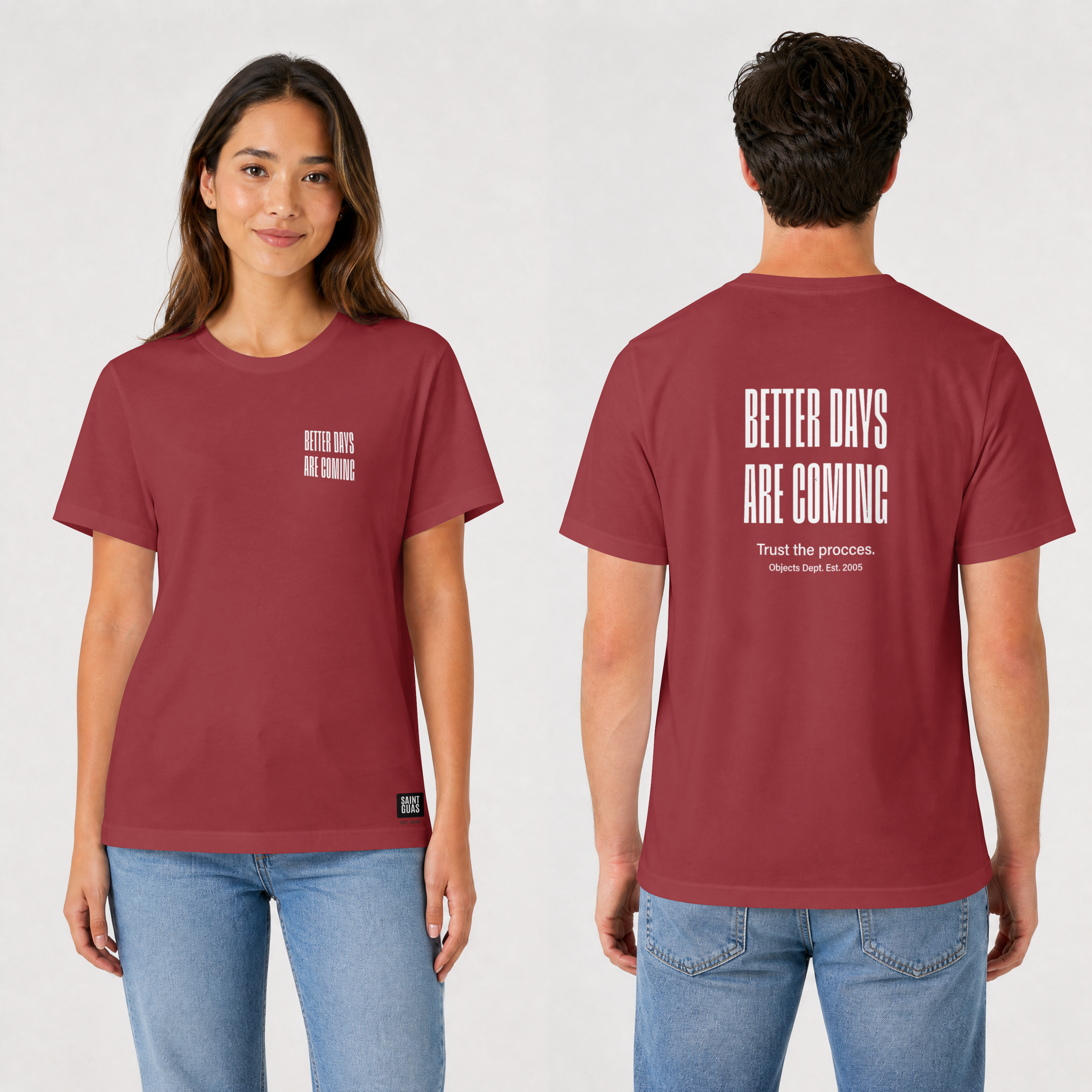 Saint Guas Mood Pet Capsule – Better Days Are Coming Premium Regular T-Shirt