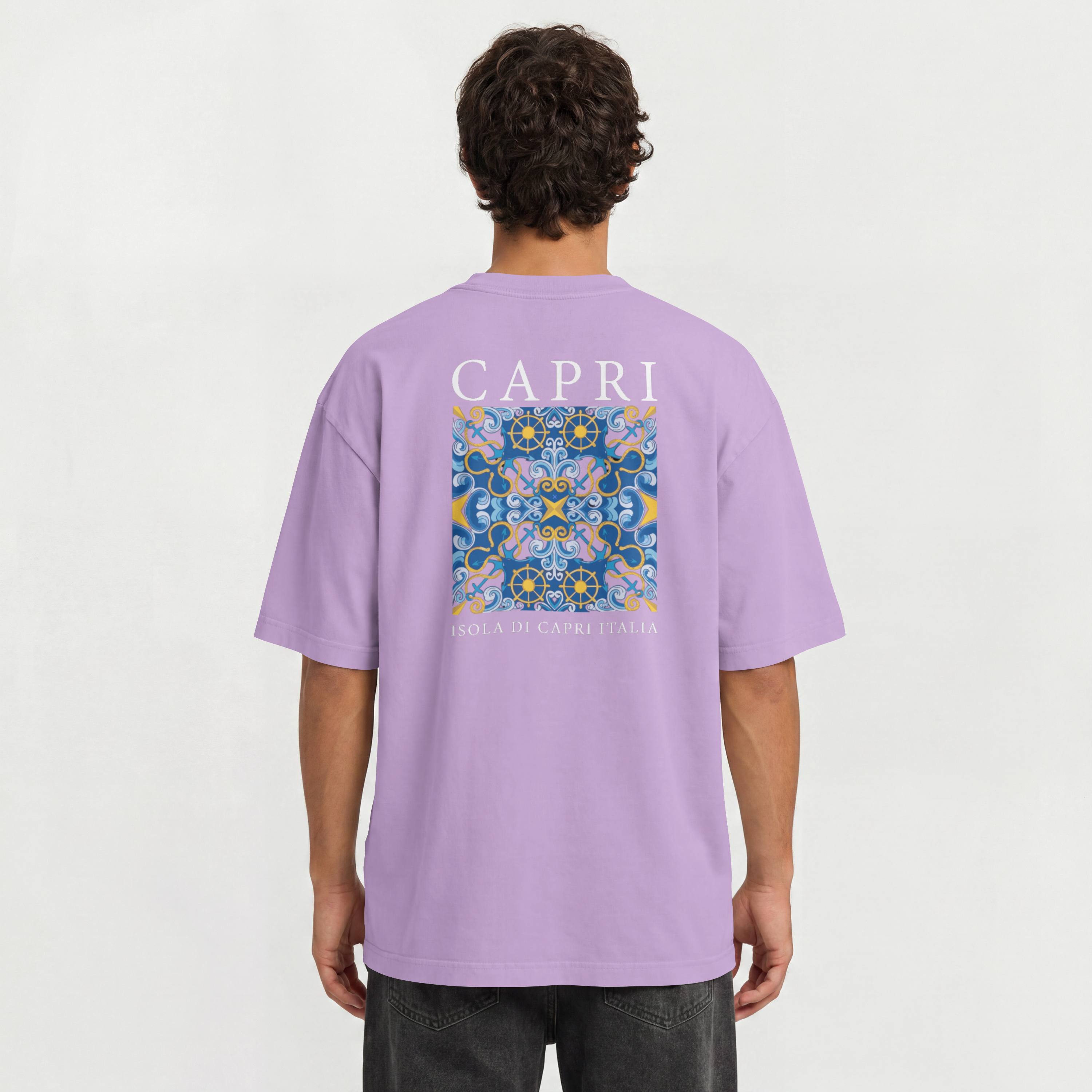 Saint Guas Statement Capsule – Capri Premium Oversize T-Shirt