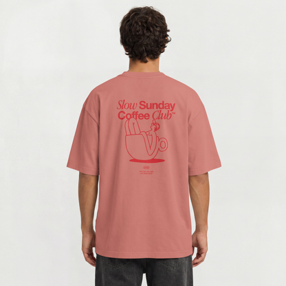 Saint Guas Statement Capsule – Slow Sunday Premium Oversize T-Shirt