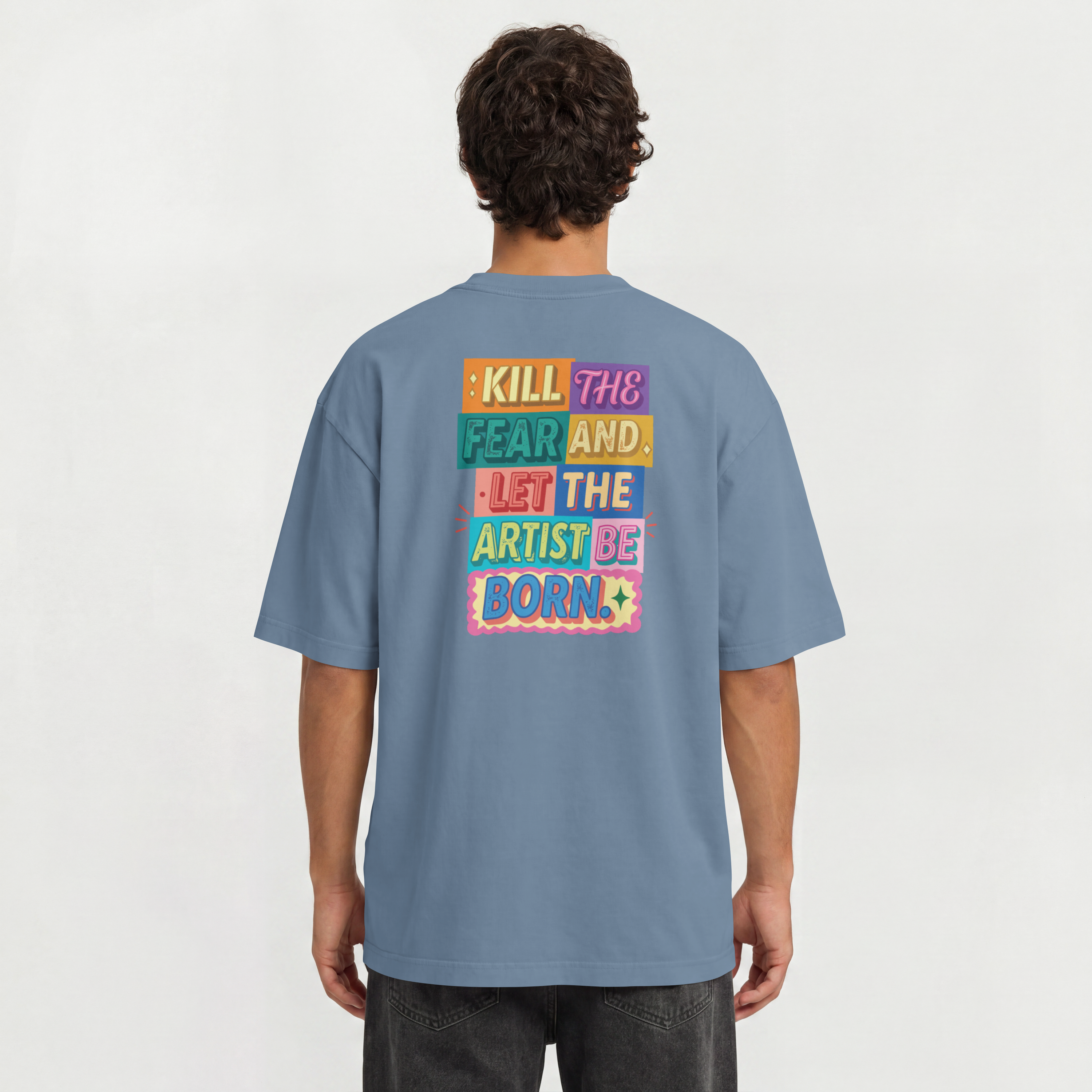 Saint Guas Statement Capsule – Espresso Girl Club Premium Oversize T-Shirt