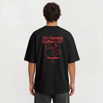 Saint Guas Statement Capsule – Slow Sunday Premium Oversize T-Shirt