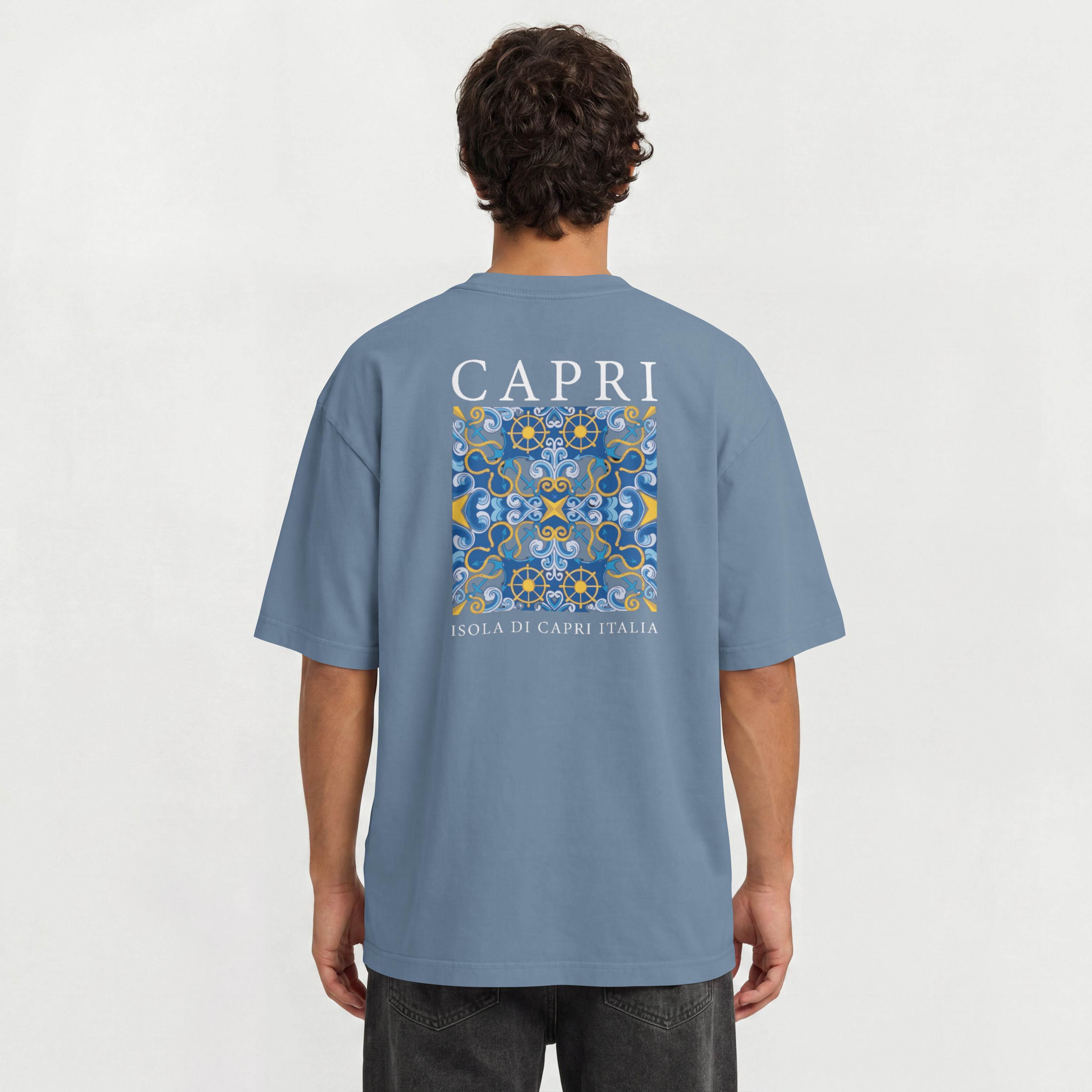 Saint Guas Statement Capsule – Capri Premium Oversize T-Shirt