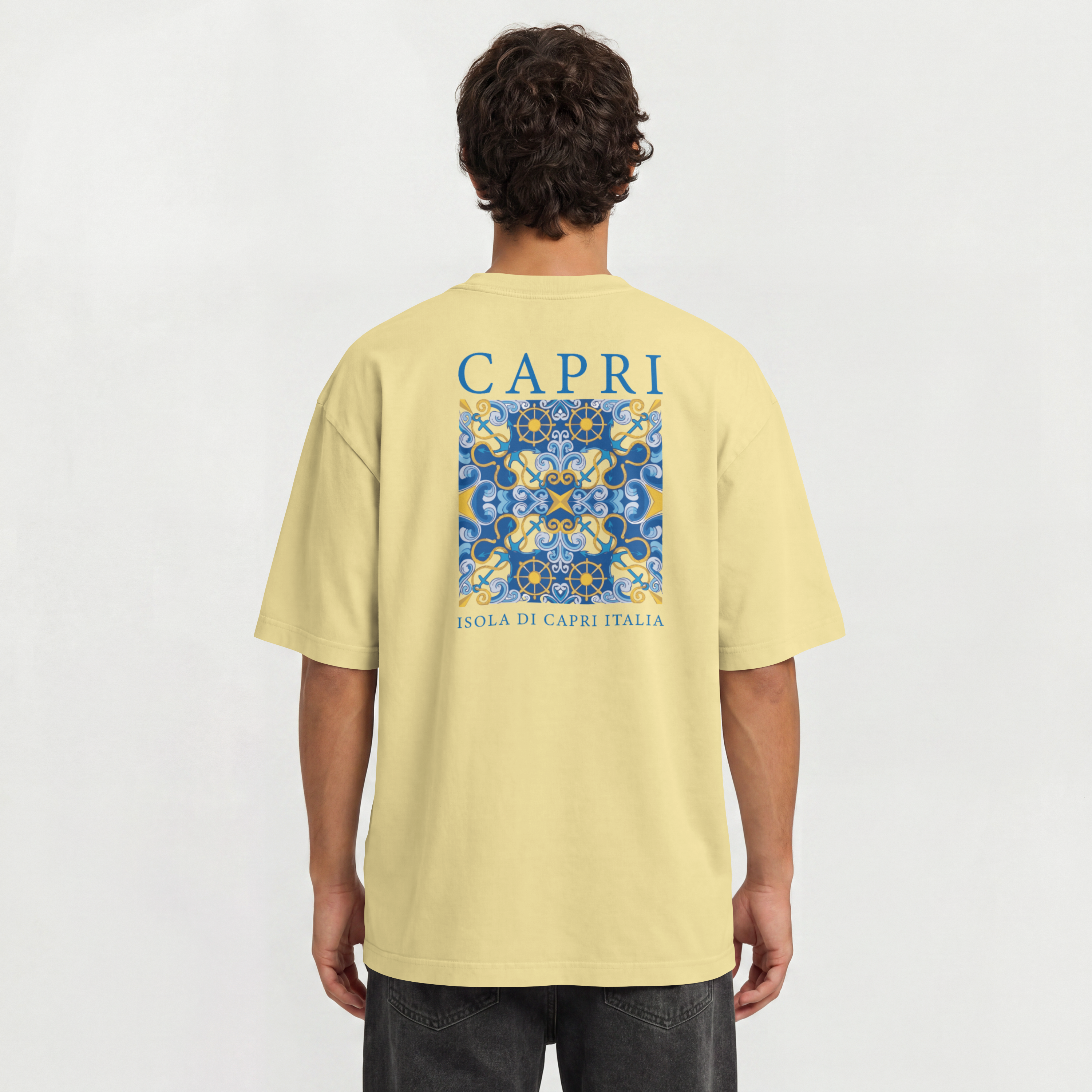Saint Guas Statement Capsule – Capri Premium Oversize T-Shirt