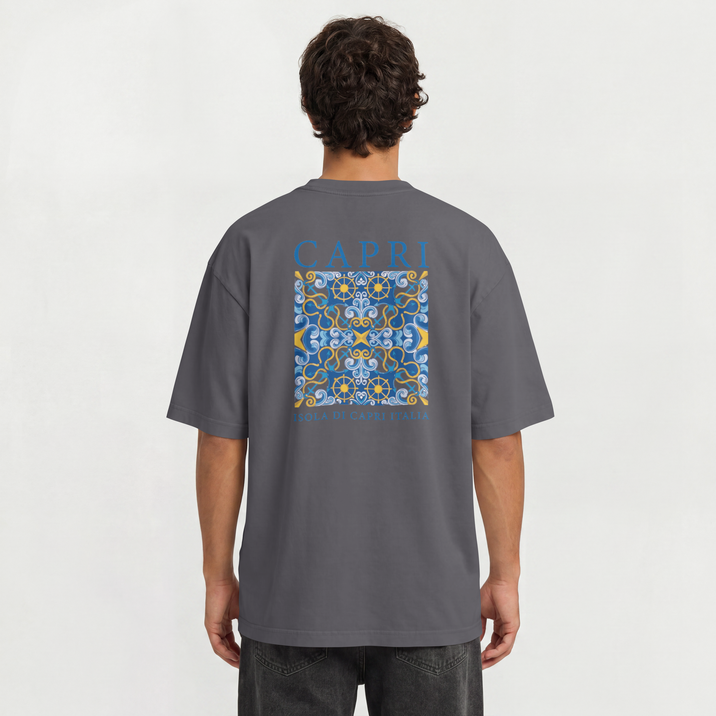 Saint Guas Statement Capsule – Capri Premium Oversize T-Shirt