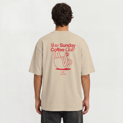 Saint Guas Statement Capsule – Slow Sunday Premium Oversize T-Shirt