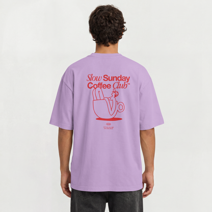 Saint Guas Statement Capsule – Slow Sunday Premium Oversize T-Shirt