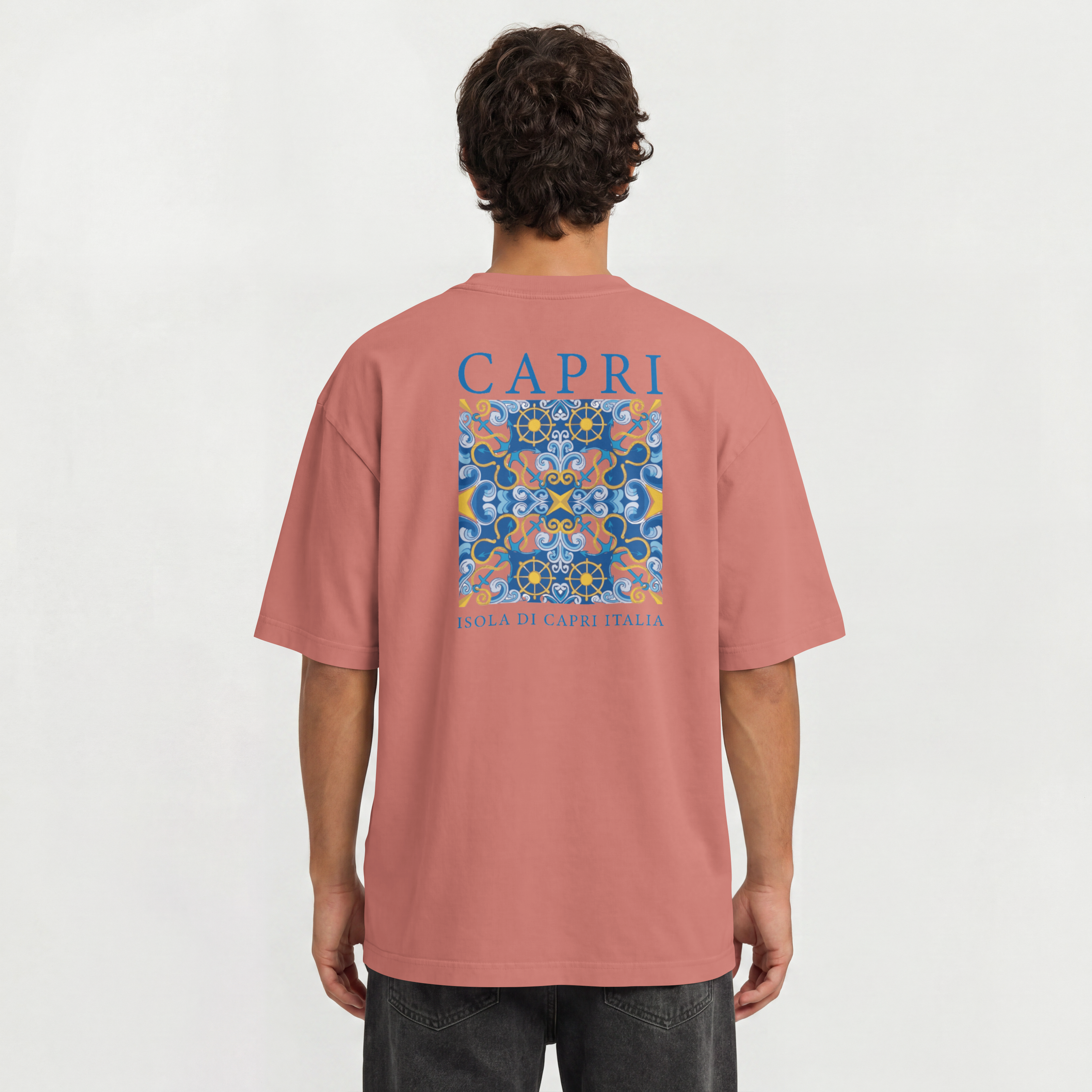 Saint Guas Statement Capsule – Capri Premium Oversize T-Shirt