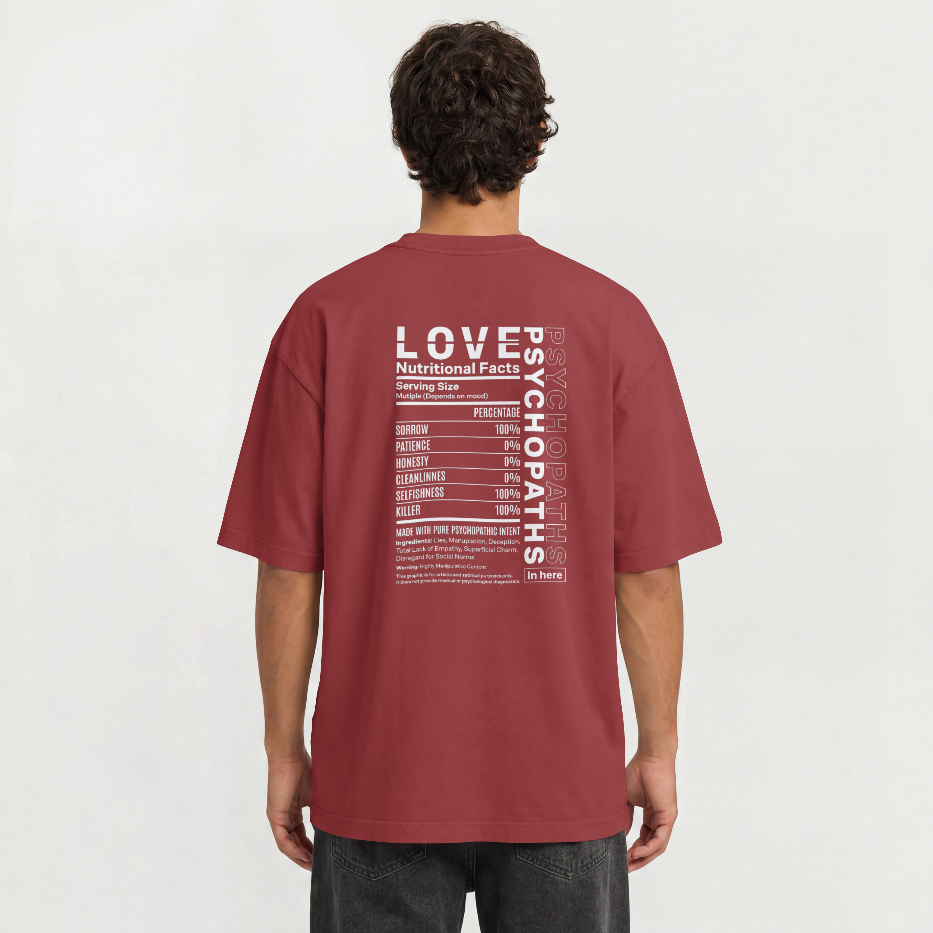 Saint Guas Mood Pet Capsule – Love Premium Oversize T-Shirt