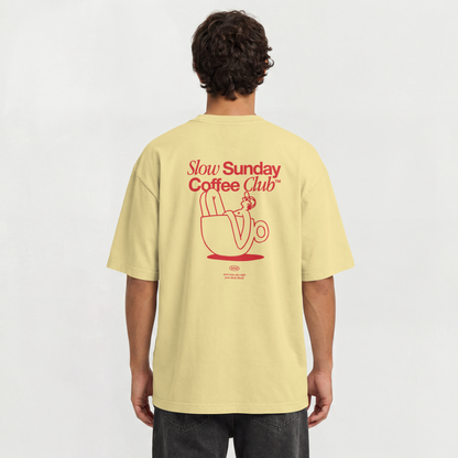 Saint Guas Statement Capsule – Slow Sunday Premium Oversize T-Shirt