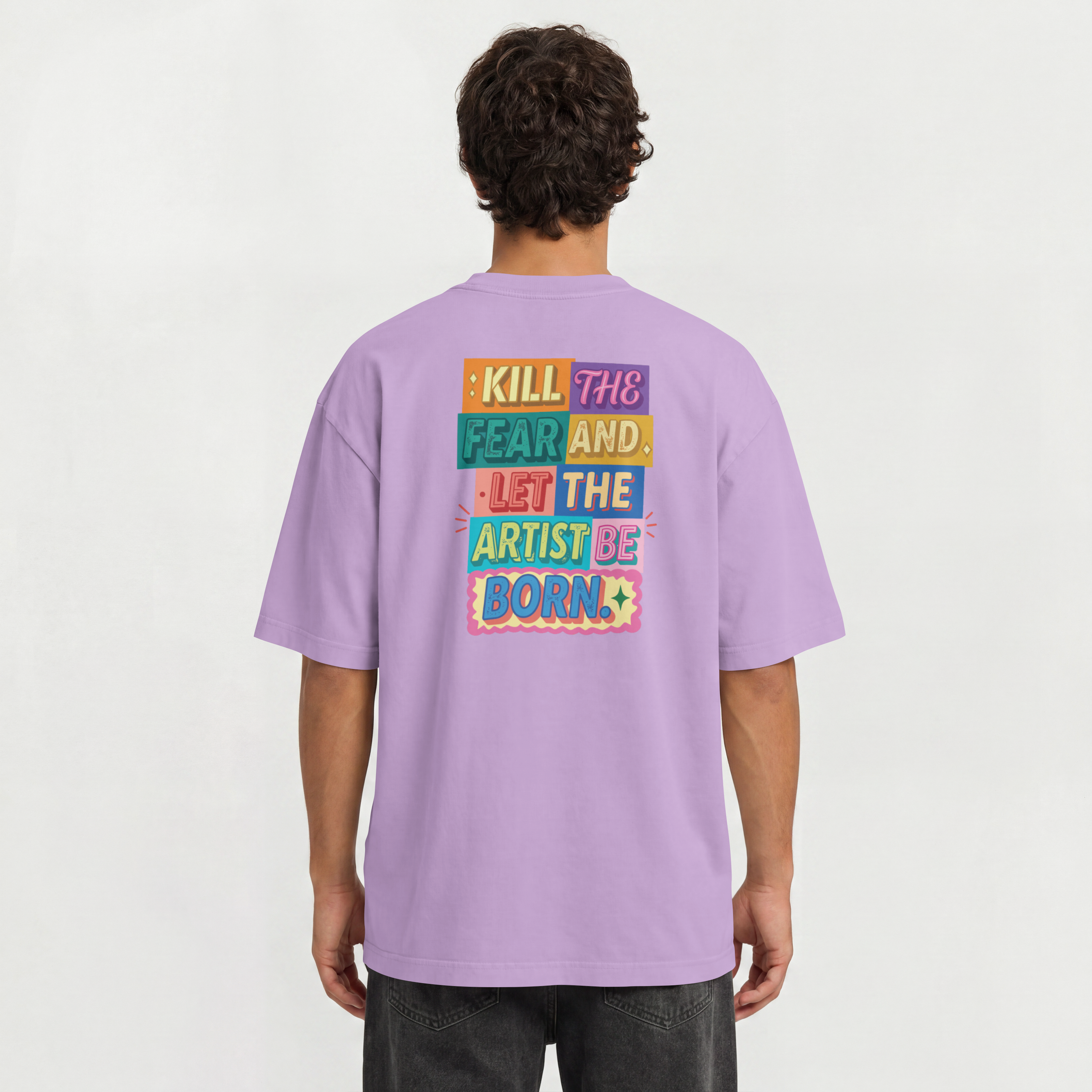 Saint Guas Statement Capsule – Espresso Girl Club Premium Oversize T-Shirt
