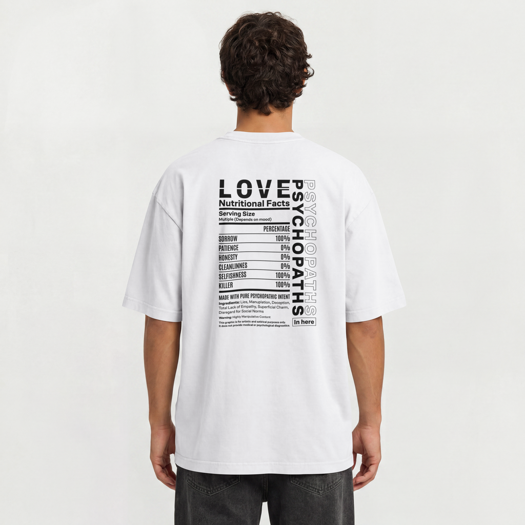 Saint Guas Mood Pet Capsule – Love Premium Oversize T-Shirt