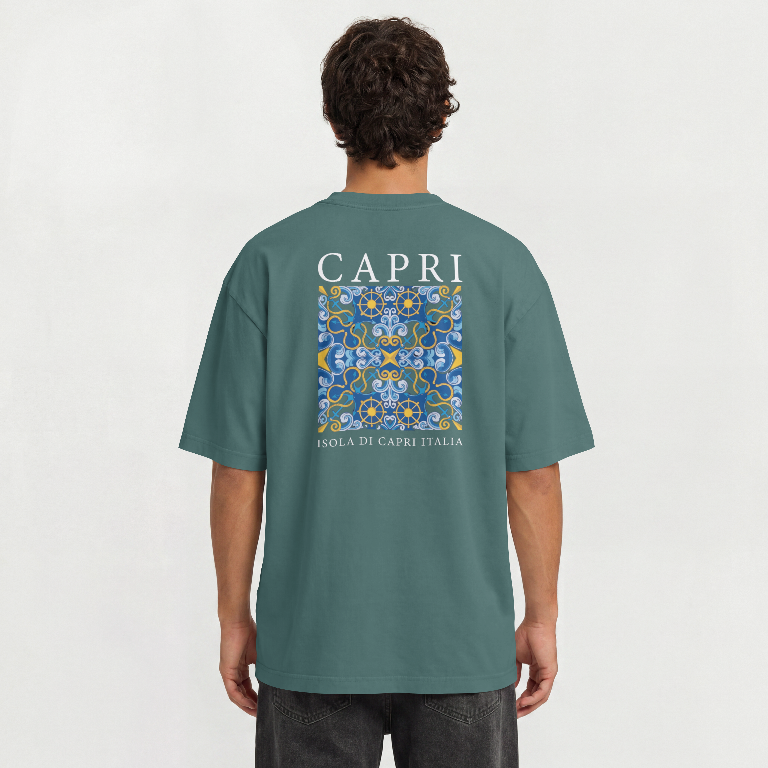 Saint Guas Statement Capsule – Capri Premium Oversize T-Shirt