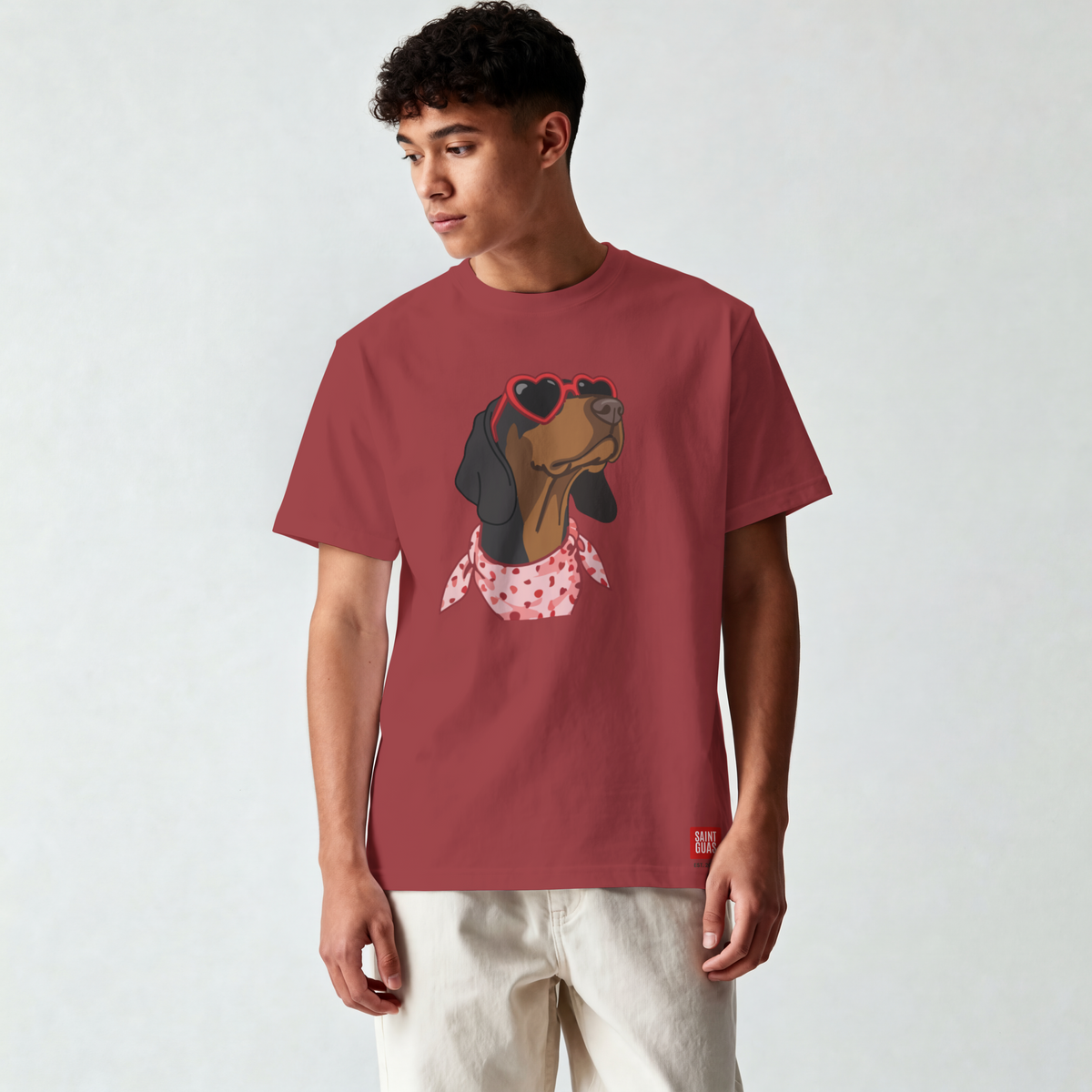 Saint Guas Mood Pet Capsule – Pointer Premium Oversize T-Shirt
