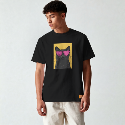 Saint Guas Mood Pet Capsule – Cat Club Premium Oversize T-Shirt