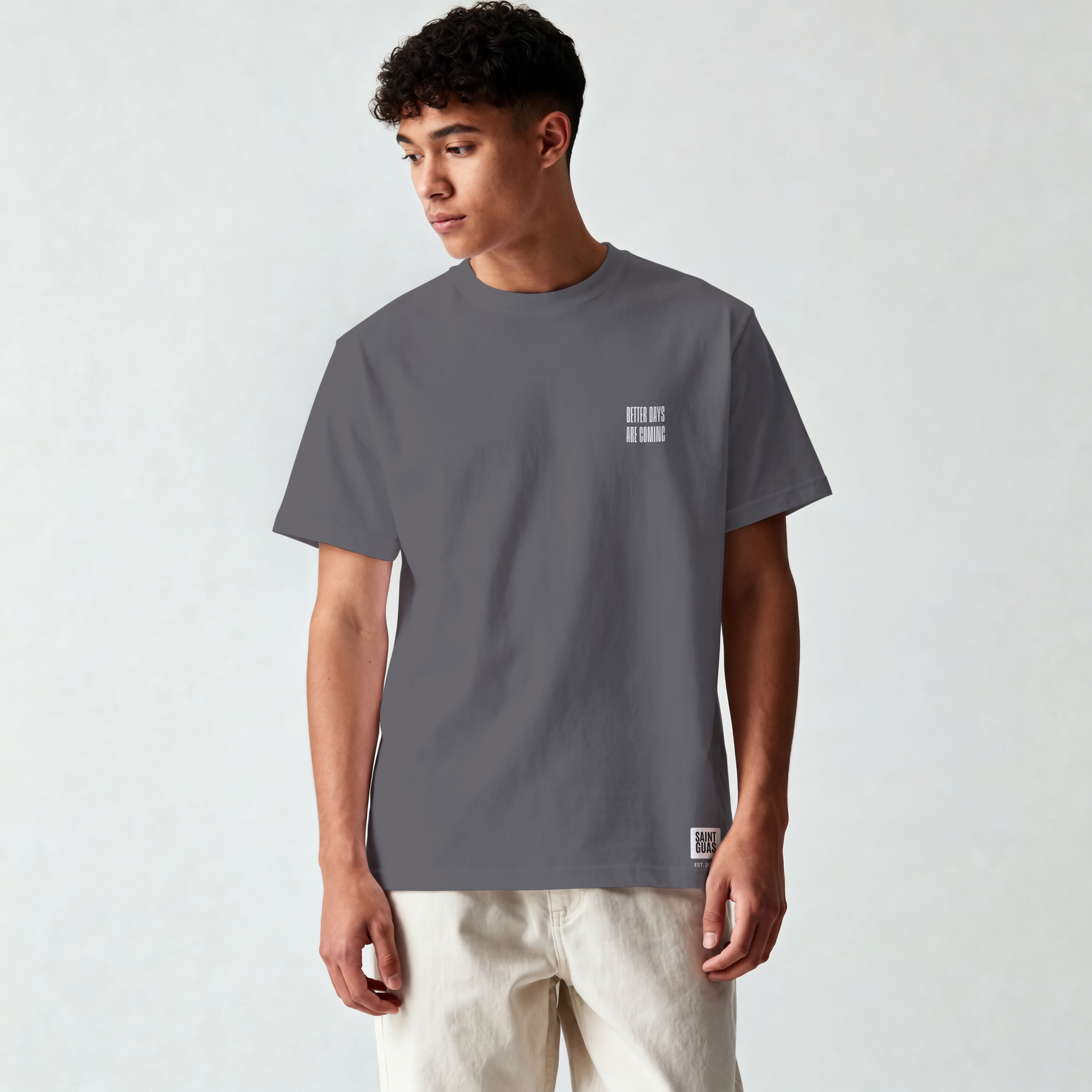 Saint Guas Statement Capsule – Better Days Are Coming Premium Oversize T-Shirt