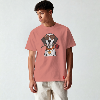 Saint Guas Mood Pet Capsule – Dalmatian Premium Oversize T-Shirt