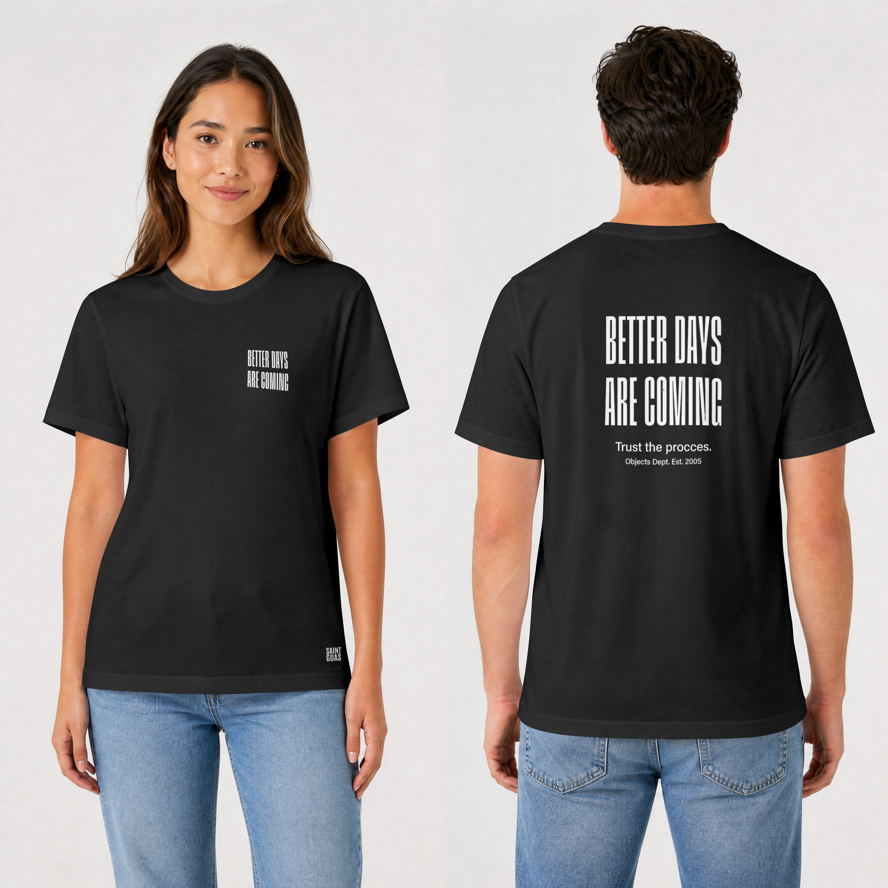 Saint Guas Mood Pet Capsule – Better Days Are Coming Premium Regular T-Shirt