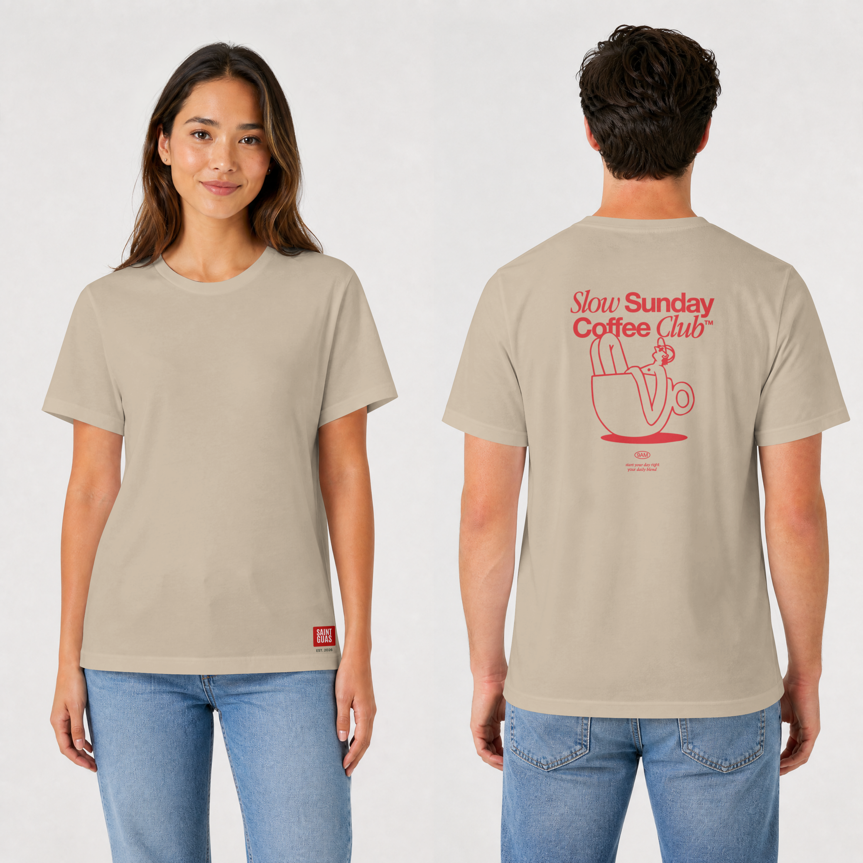 Saint Guas Mood Pet Capsule – Slow Sunday Premium Regular T-Shirt