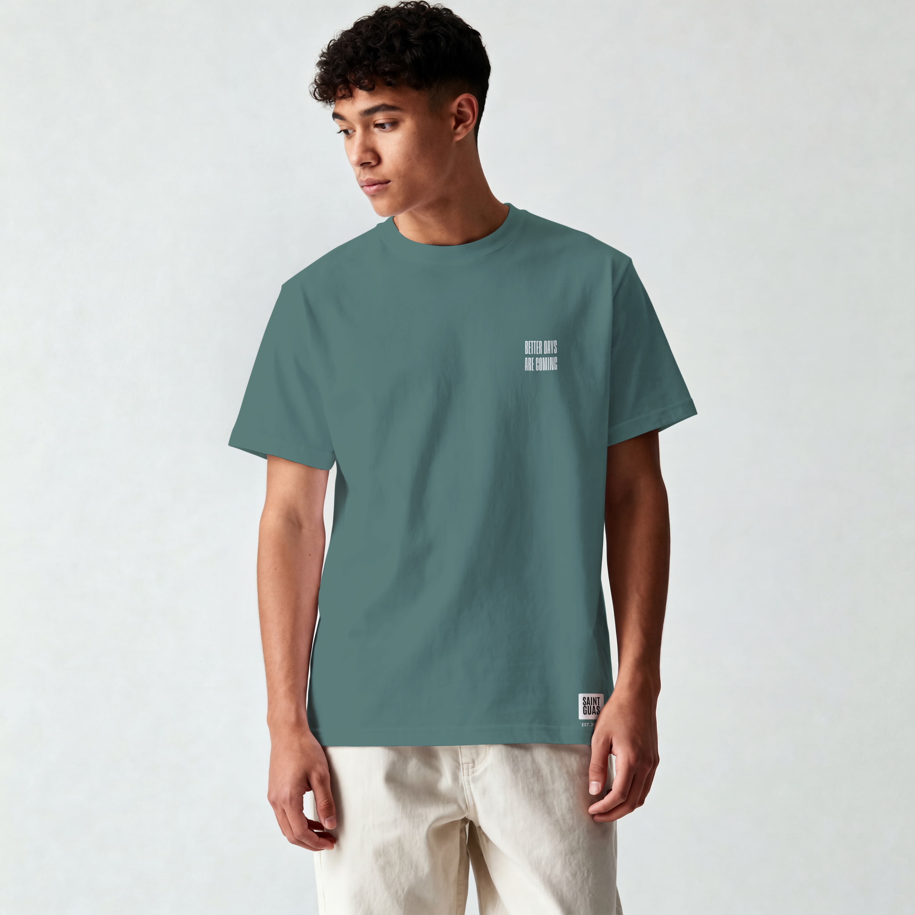 Saint Guas Statement Capsule – Better Days Are Coming Premium Oversize T-Shirt