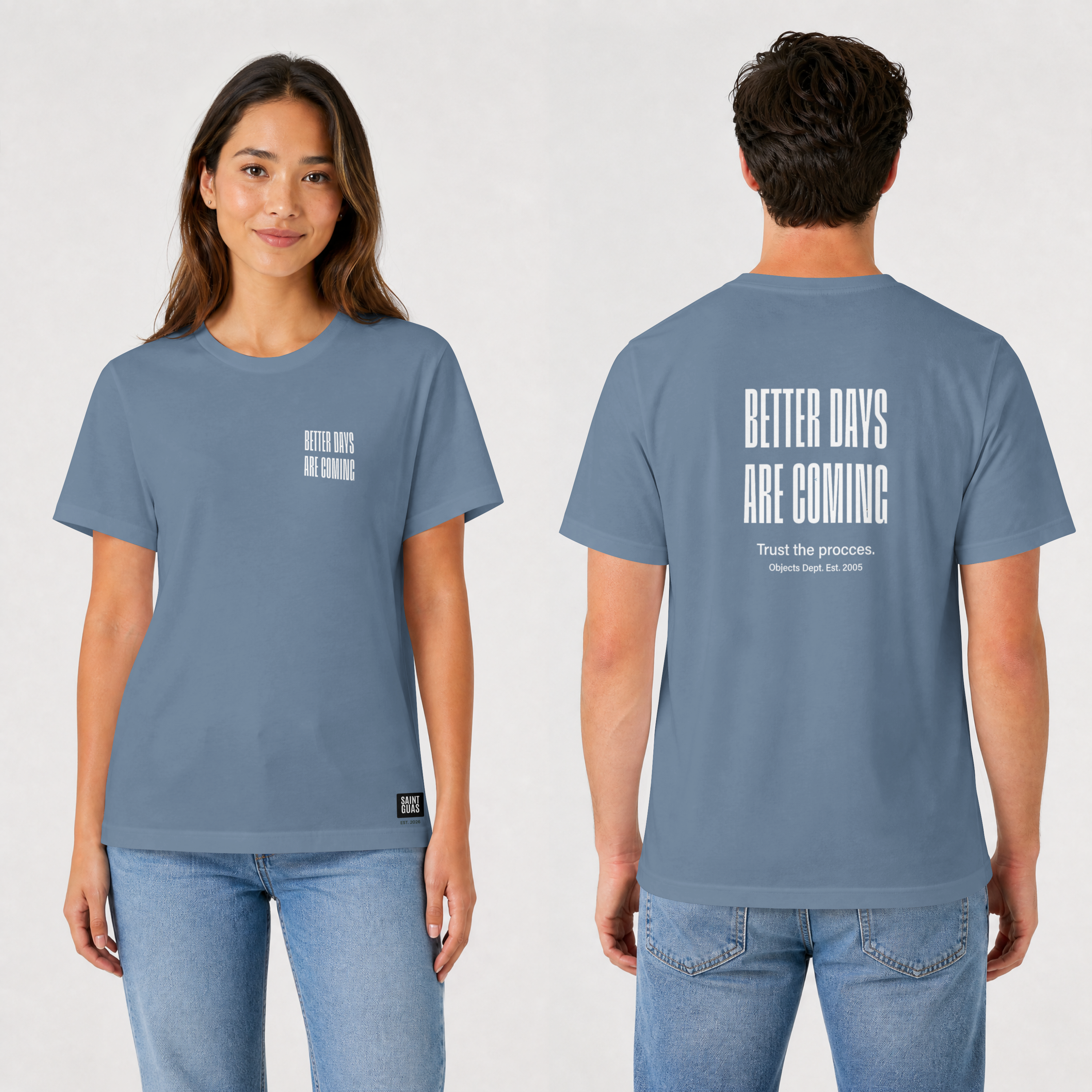 Saint Guas Mood Pet Capsule – Better Days Are Coming Premium Regular T-Shirt