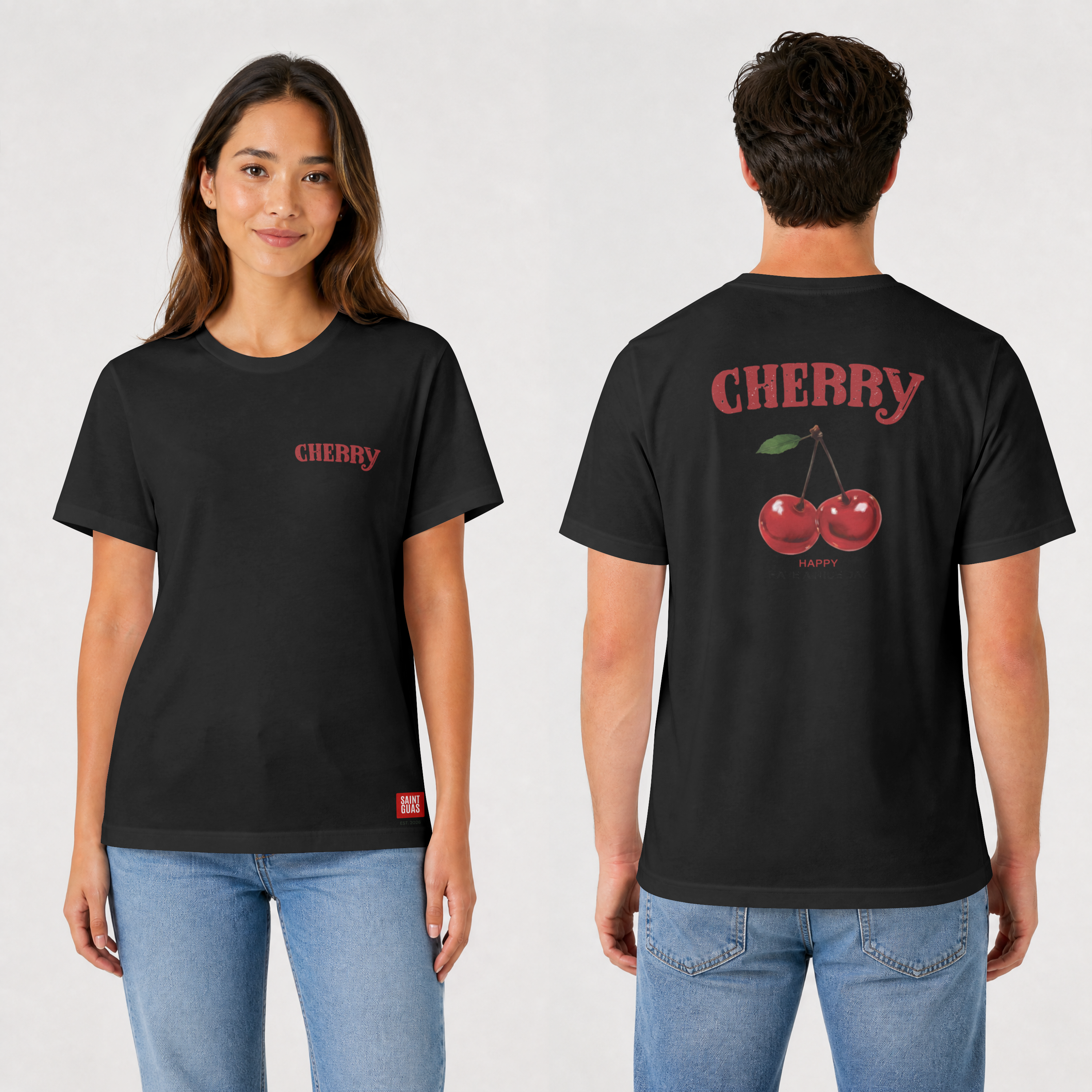 Saint Guas Mood Pet Capsule – Cherry Premium Regular T-Shirt