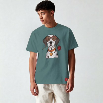 Saint Guas Mood Pet Capsule – Dalmatian Premium Oversize T-Shirt