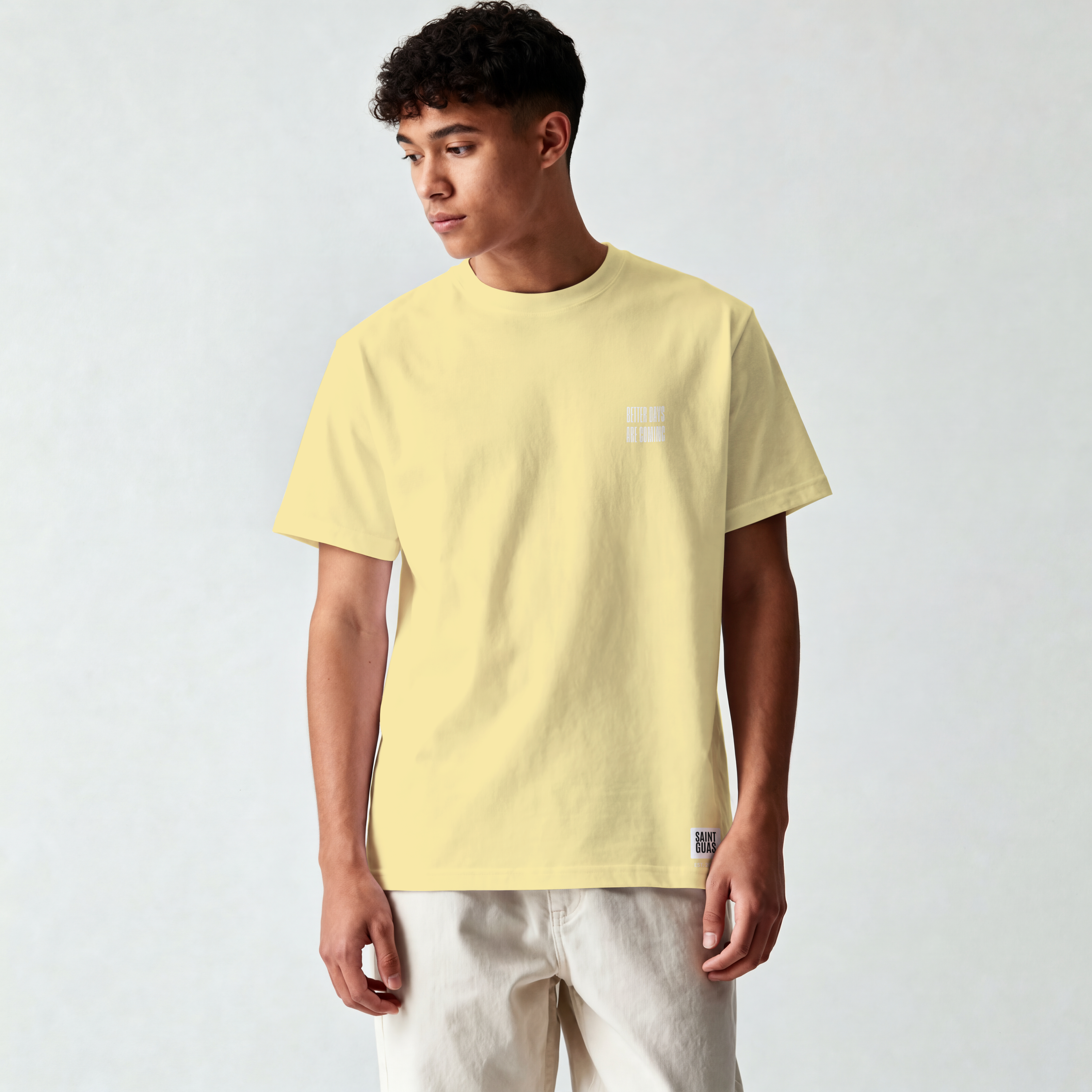 Saint Guas Statement Capsule – Better Days Are Coming Premium Oversize T-Shirt
