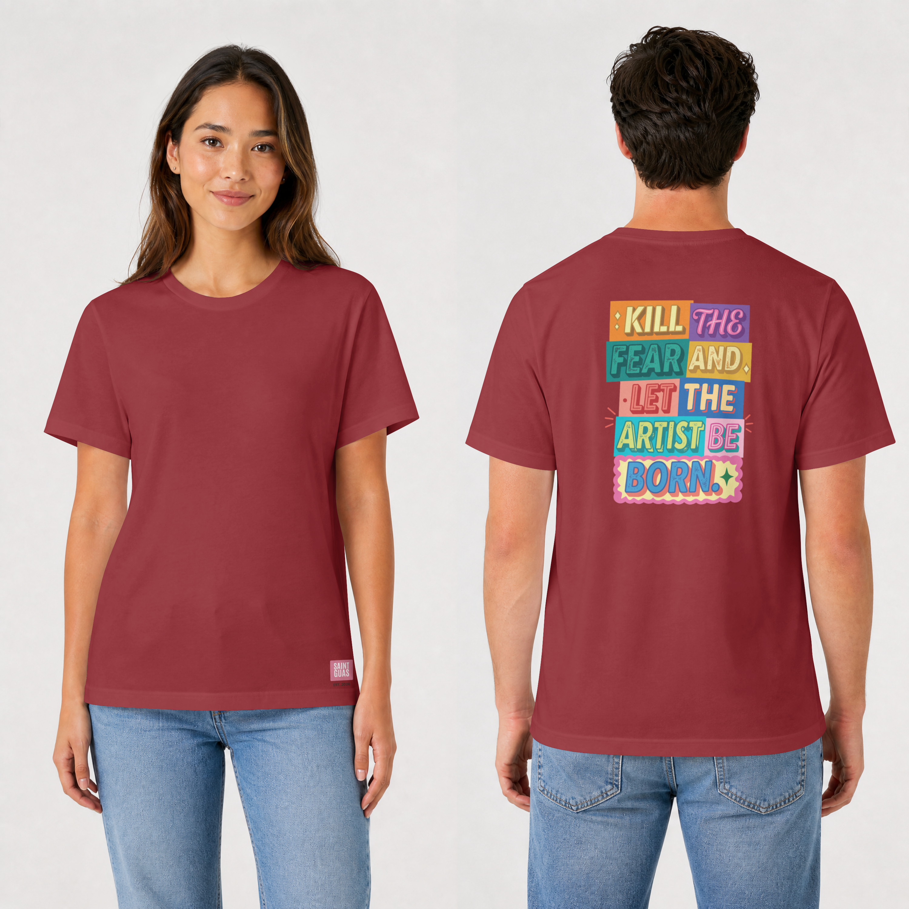 Saint Guas Mood Pet Capsule – Kill The Fear Premium Regular T-Shirt