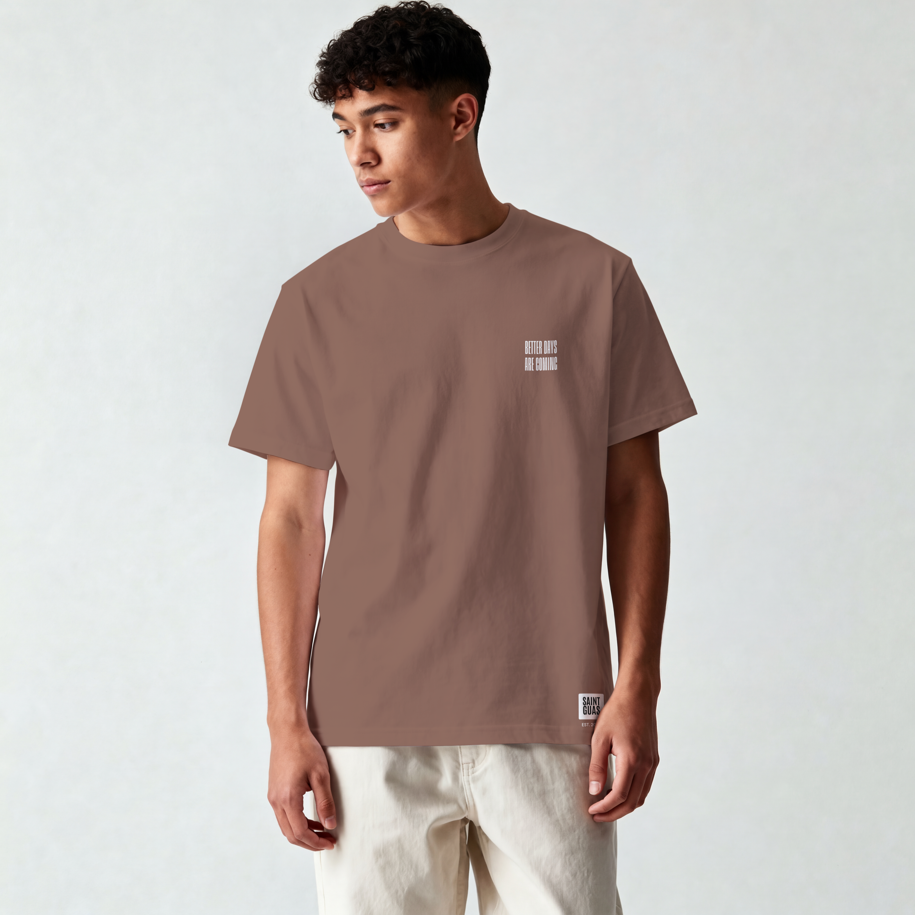 Saint Guas Statement Capsule – Better Days Are Coming Premium Oversize T-Shirt