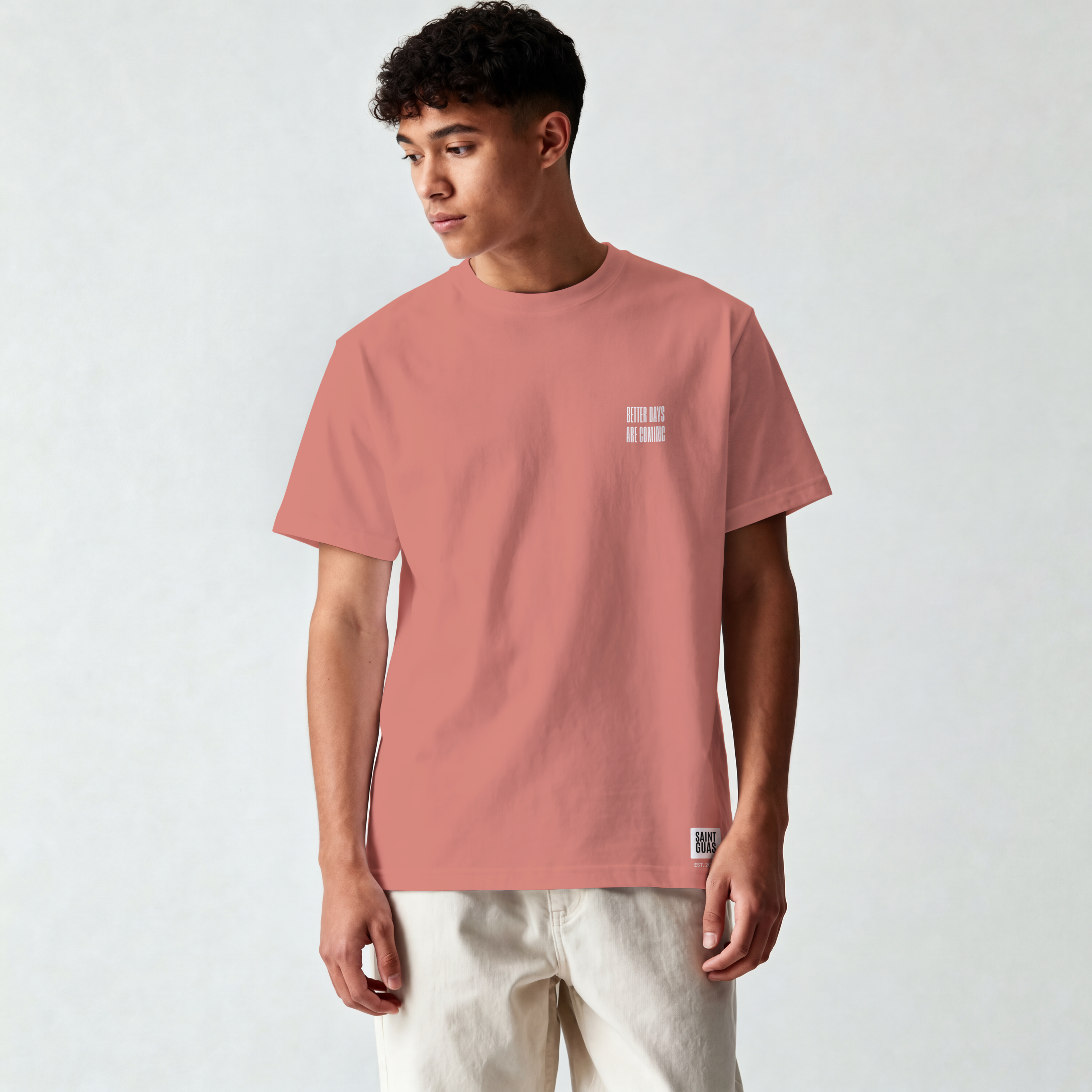 Saint Guas Statement Capsule – Better Days Are Coming Premium Oversize T-Shirt