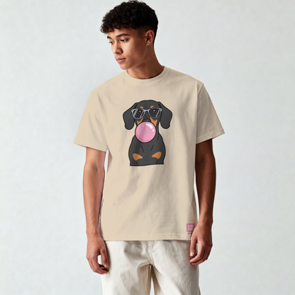 Saint Guas Mood Pet Capsule – Black Lab Premium Oversize T-Shirt