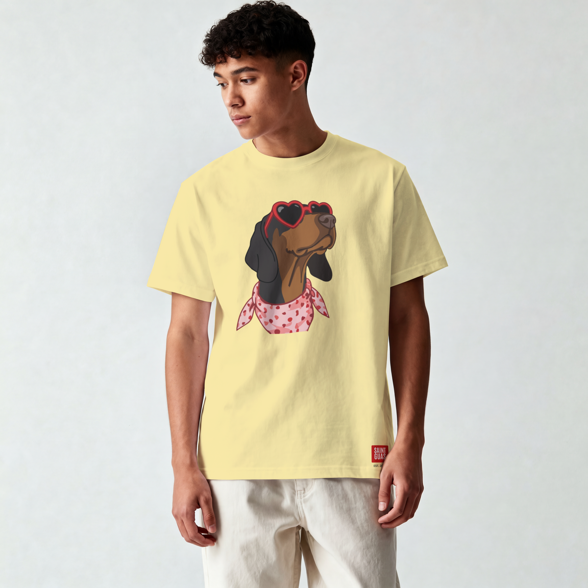 Saint Guas Mood Pet Capsule – Pointer Premium Oversize T-Shirt