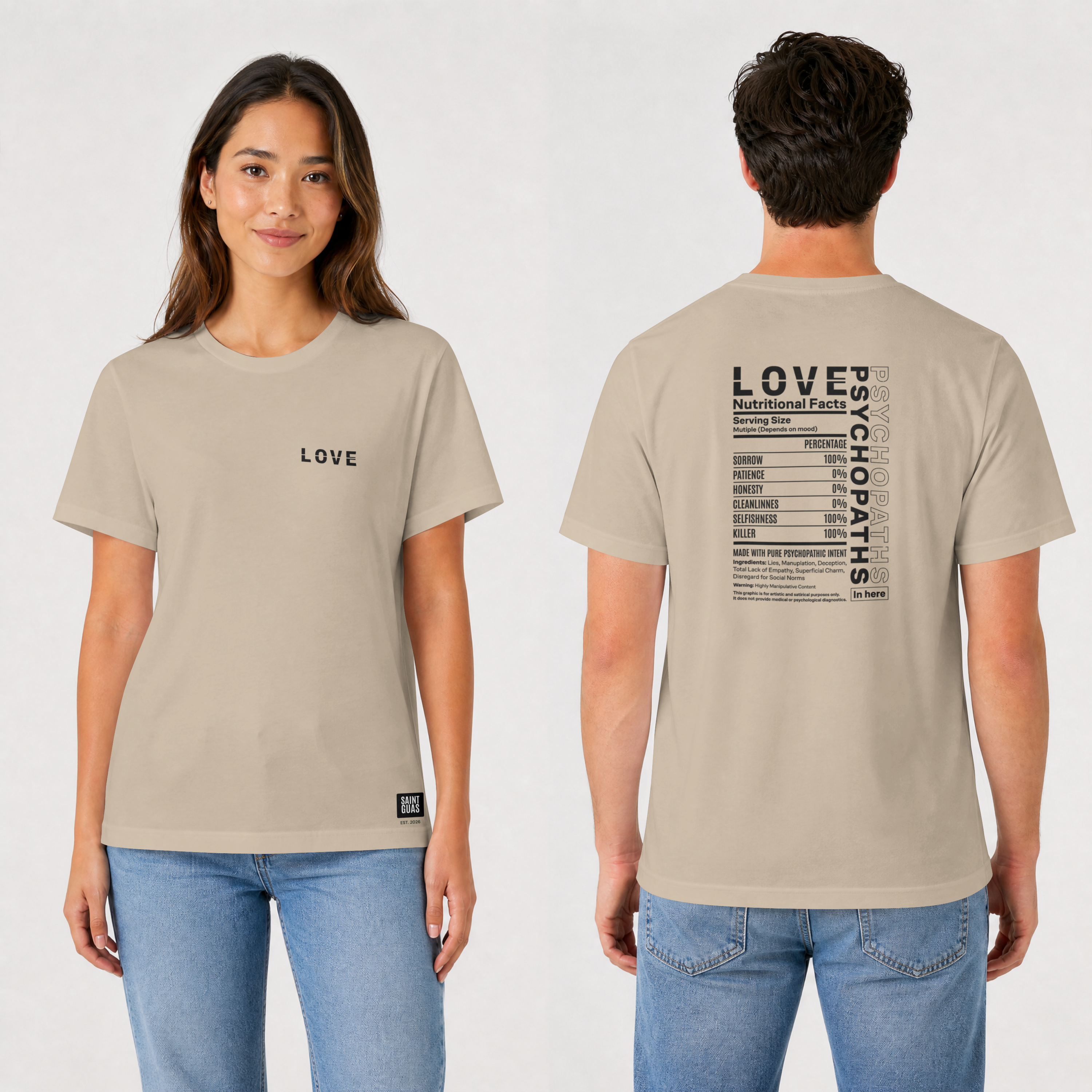 Saint Guas Mood Pet Capsule – Love Premium Regular T-Shirt