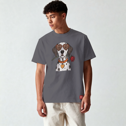 Saint Guas Mood Pet Capsule – Dalmatian Premium Oversize T-Shirt