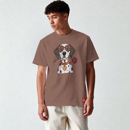 Saint Guas Mood Pet Capsule – Dalmatian Premium Oversize T-Shirt