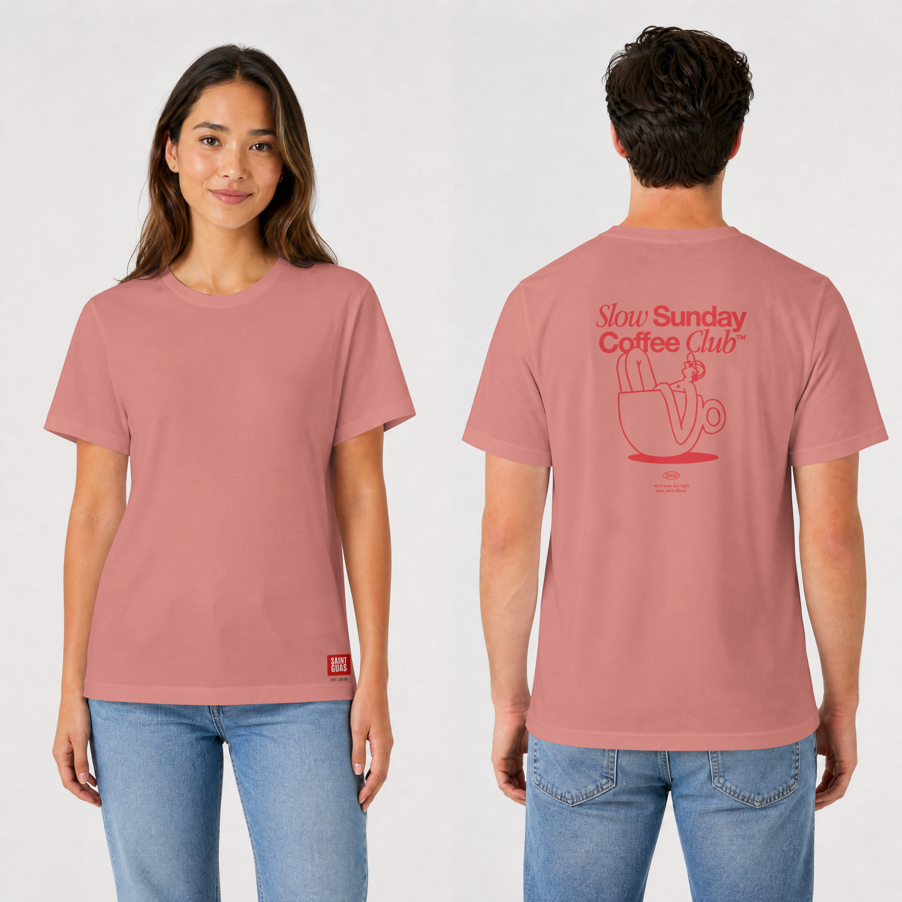 Saint Guas Mood Pet Capsule – Slow Sunday Premium Regular T-Shirt