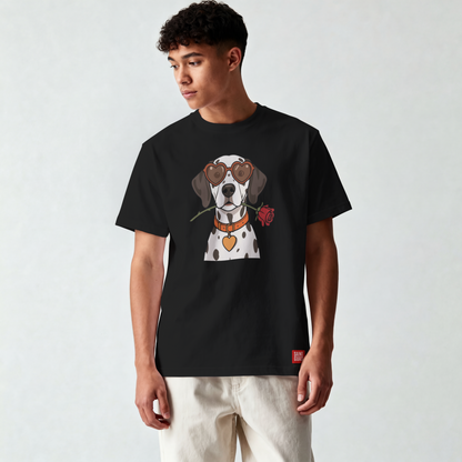 Saint Guas Mood Pet Capsule – Dalmatian Premium Oversize T-Shirt