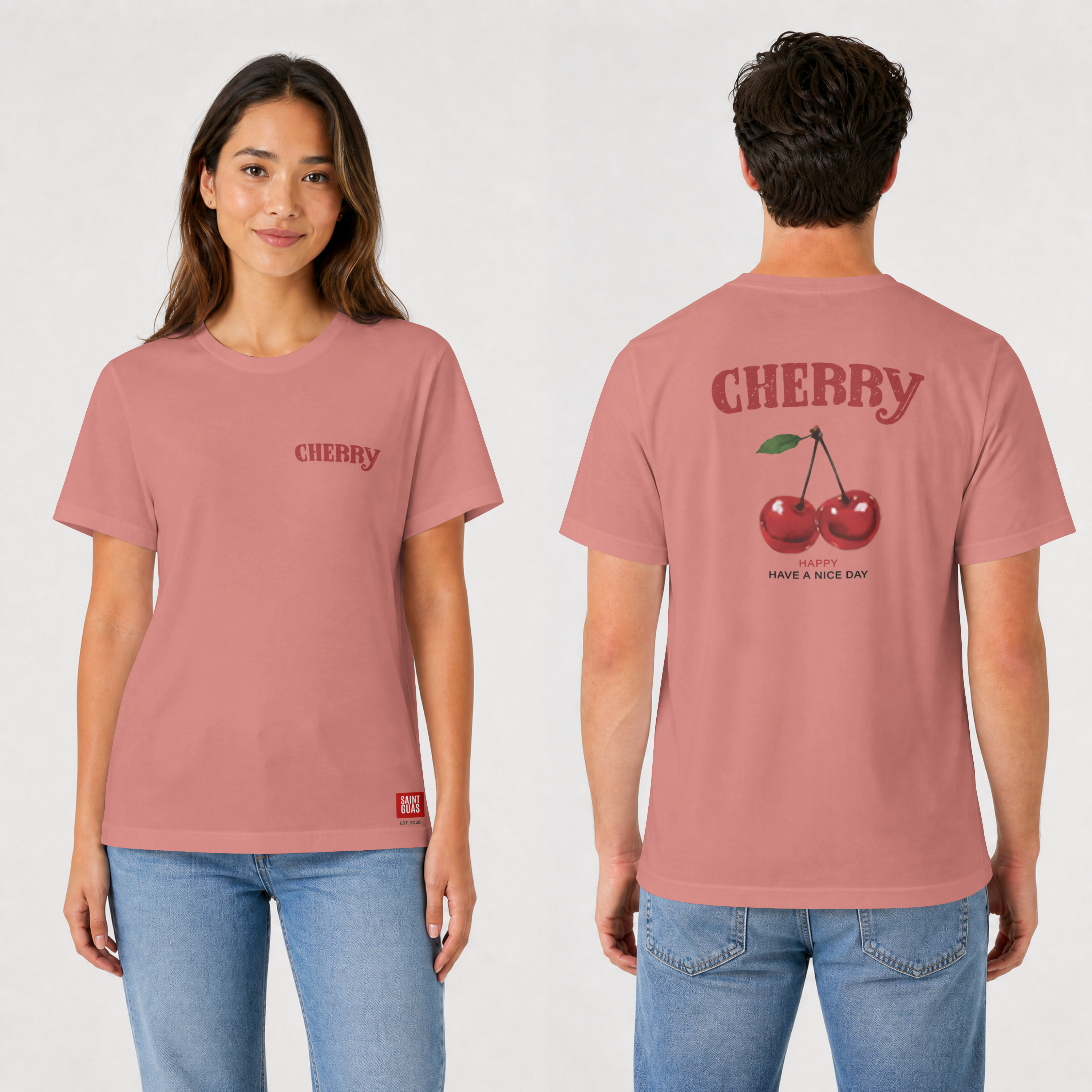 Saint Guas Mood Pet Capsule – Cherry Premium Regular T-Shirt