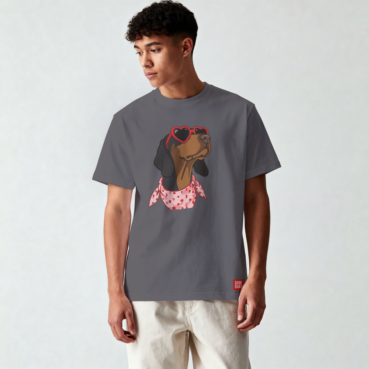 Saint Guas Mood Pet Capsule – Pointer Premium Oversize T-Shirt