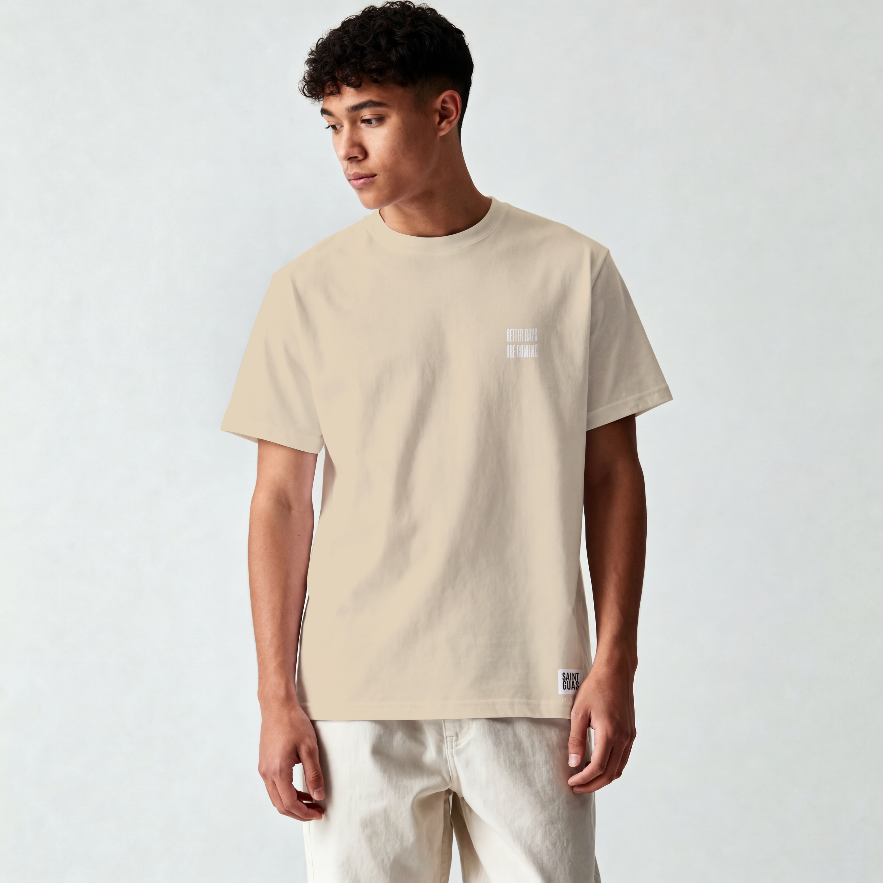 Saint Guas Statement Capsule – Better Days Are Coming Premium Oversize T-Shirt